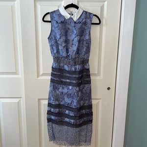 Self Portrait Lace Midi Dress